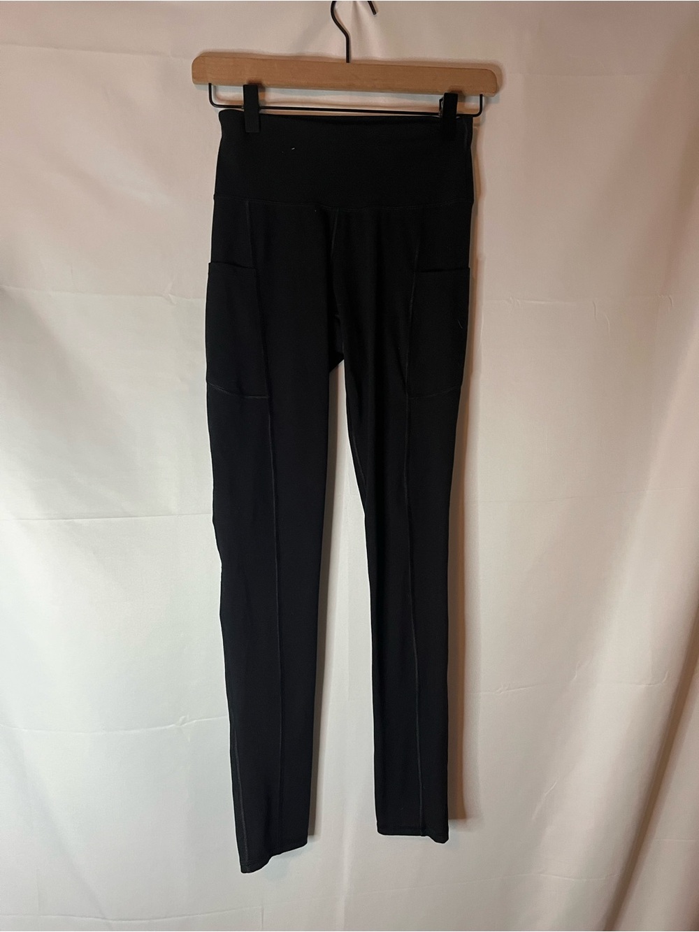 IUGA High-Waist Black Pocket Leggings